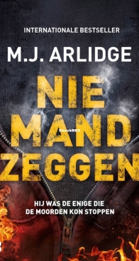 Niemand Zeggen - Helen Grace 10 - M.J. Arlidge - Dutch