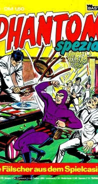 Phantom Spezial 05 - Die Fälscher Aus dem Spielcasino - Bastei 1980 - German