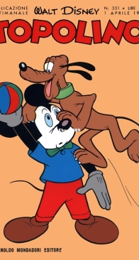 Topolino 0331 - Mondadori 1962 - Italian