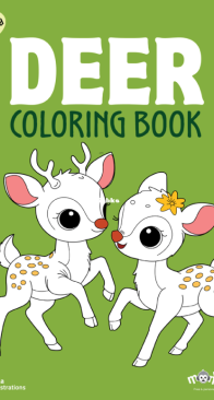 Deer - Coloring Book - Monkey Pen - English
