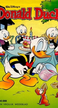 Donald Duck - Dutch Weekblad - Issue 43 - 2008 - Dutch