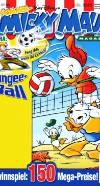 Micky Maus 2003-31 - Ehapa - German