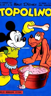 Topolino 0156 - Mondadori 1957 - Italian