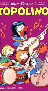 Topolino 0576 - Mondadori 1966 - Italian