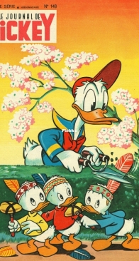 Le Journal de Mickey 0148 - Hachette 1955 - French