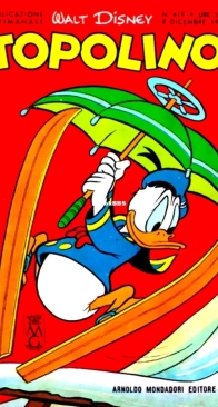 Topolino 0419 - Mondadori 1963 - Italian
