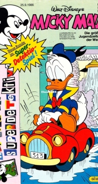 Micky Maus 1986-40 - Ehapa - German