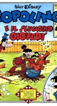 Le Grandi Storie Walt Disney 09 - Topolino e Il Selvaggio Giovedi - Mondadori 1988 - Italian