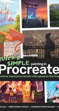 Quick and Simple Painting in Procreate - 3D Total Publishing - English