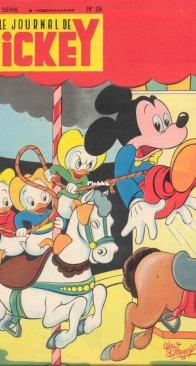 Le Journal de Mickey 0029 -  Hachette 1952 - French