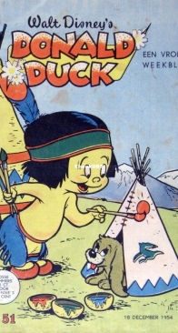 Donald Duck - Dutch Weekblad - Issue 51 - 1954 - Dutch
