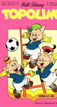 Topolino 1099 - Mondadori 1976 - Italian