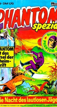 Phantom Spezial 39 - Die Nacht des Lautlosen Jägers - Bastei 1981 - German