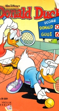 Donald Duck - Dutch Weekblad - Issue 30 - 2001 - Dutch
