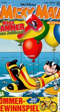 Micky Maus 2002-31 - Ehapa - German