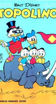 Topolino 0549 - Mondadori 1966 - Italian