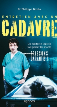 Entretien Avec Un Cadavre - Philippe Boxho - French