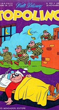 Topolino 0835 - Mondadori 1971 - Italian