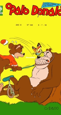 O Pato Donald 0348 - Abril 1958 - Brazilian Portuguese