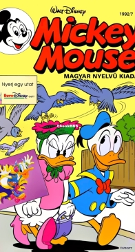 Micky Mouse 07.1992 - Egmont - Hungarian