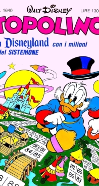 Topolino 1640 - Mondadori 1987 - Italian