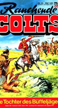 Rauchende Colts 25 - Die Tochter des Bueffeljaegers - Bastei 1977 - German