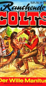 Rauchende Colts 29 - Der Wille Manitus - Bastei 1977 - German