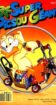 Super Picsou Geant 037 -  Hachette 1990 - French