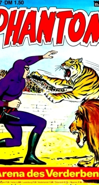 Phantom 057 - Arena des Verderbens - Bastei 1976 - German
