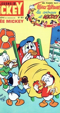 Le Journal de Mickey 0951 - Hachette 1970 - French