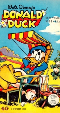 Donald Duck - Dutch Weekblad - Issue 40 - 1953 - Dutch