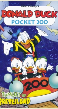 Donald Duck Pocket Serie 3 - Issue 200 - Tumult Op Preteiland - Sanoma 2012 - Dutch