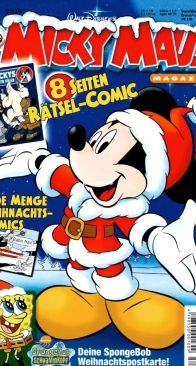 Micky Maus 2002-52 - Ehapa - German