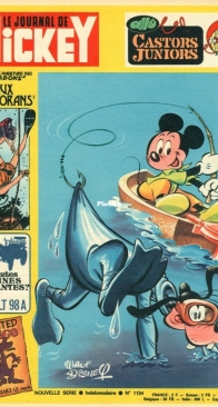 Le Journal de Mickey 1134 - Hachette 1974 - French