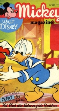 Mickey Magazine 23 -  N.V. Uitgaven Pont-Levis 1951 - Dutch