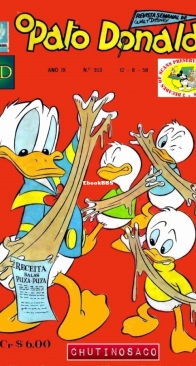 O Pato Donald 0353 - Abril 1958 - Brazilian Portuguese