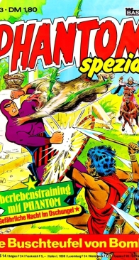 Phantom Spezial 43 - Die Buschteufel von Bomba - Bastei 1981 - German