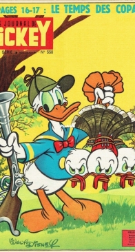 Le Journal de Mickey 0558 - Hachette 1963 - French