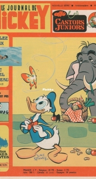 Le Journal de Mickey 1149 - Hachette 1974 - French