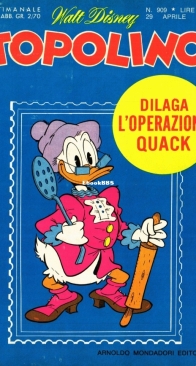 Topolino 0909 - Mondadori 1973 - Italian