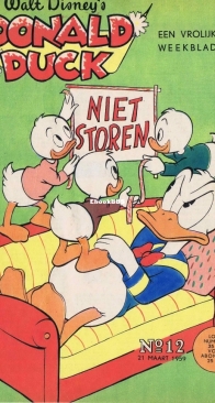 Donald Duck - Dutch Weekblad - Issue 12 - 1959 - Dutch