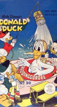 Donald Duck - Dutch Weekblad - Issue 30 - 1954 - Dutch