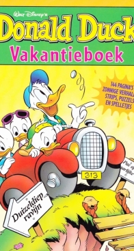 Donald Duck Vakantieboek 2001 - Dutch