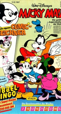 Micky Maus 1987-38 - Ehapa - German