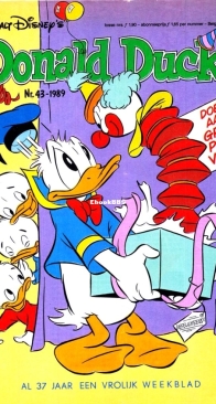 Donald Duck - Dutch Weekblad - Issue 43 - 1989 - Dutch