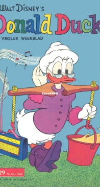 Donald Duck - Dutch Weekblad - Issue 29 - 1966 - Dutch