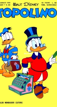 Topolino 0203 - Mondadori 1959 - Italian