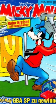 Micky Maus 2004-41 - Ehapa - German