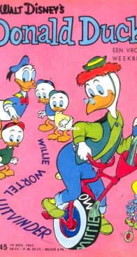 Donald Duck - Dutch Weekblad - Issue 45 - 1962 - Dutch