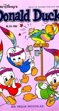 Donald Duck - Dutch Weekblad - Issue 22 - 1988 - Dutch
